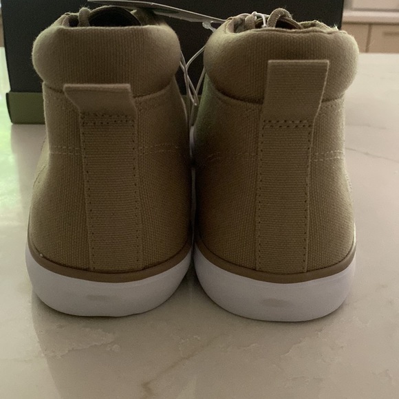 Goodfellow canvas shoes hightops beige size 10 men’s new with tags - Picture 4 of 7